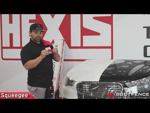 Vidéo officielle HEXIS — application du film BODYFENCE